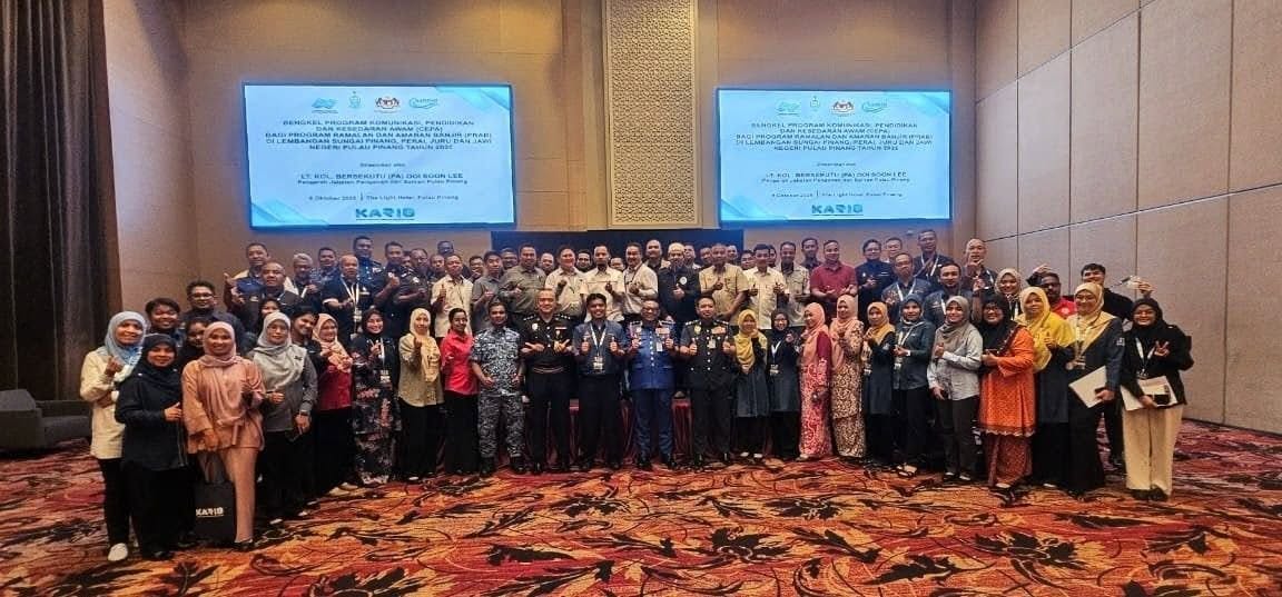 Bengkel Program Komunikasi, Pendidikan dan Kesedaran Awam (CEPA) Bagi Program Ramalan dan Amaran Banjir (PRAB) Untuk Lembangan Sungai Pinang, Sungai Perai, Sungai Juru dan Sungai Jawai Negeri Pulau Pinang Tahun 2025