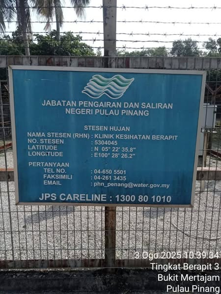 PERKHIDMATAN PENYELENGGARAAN PERALATAN HIDROLOGI BAGI SISTEM PEMANTAUAN BANJIR
