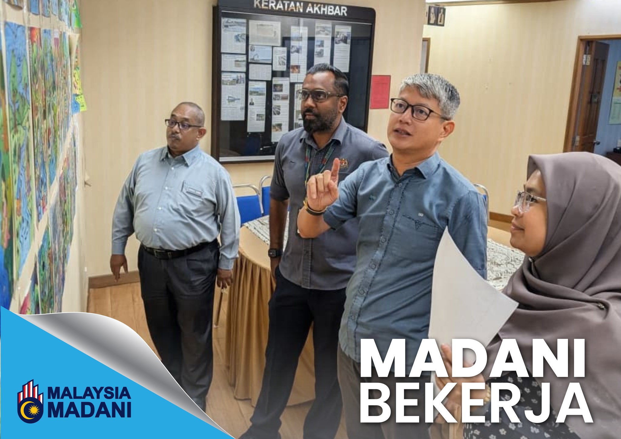 SESI PEMILIHAN PEMENANG BAGI PERTANDINGAN MEWARNA JPS